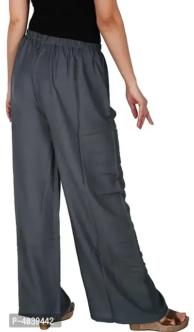 uner women rayon plazzo pants-thumb3