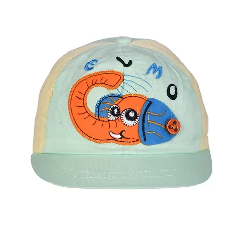 Soku Shopee Kids Unisex Infant Elephant Cap/hat for Baby Boys and Girls (1-2 Years)