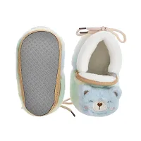 Soku Shopee kids baby boy girl unicorn woolen winter warm booties/socks/shoes/prewalkers/newborn (0-12 months) (Set of 2 pairs)-thumb3