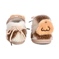 Soku Shopee kids baby boy girl angry bird woolen winter warm booties/socks/shoes/prewalkers/newborn (0-12 months) (Set of 2 pairs)-thumb1