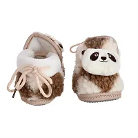 Soku Shopee kids baby boy girl unicorn woolen winter warm booties/socks/shoes/prewalkers/newborn (0-12 months) (Set of 2 pairs)-thumb2