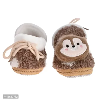 Soku Shopee kids baby boy girl unicorn woolen winter warm booties/socks/shoes/prewalkers/newborn (0-12 months) (Set of 2 pairs)-thumb2