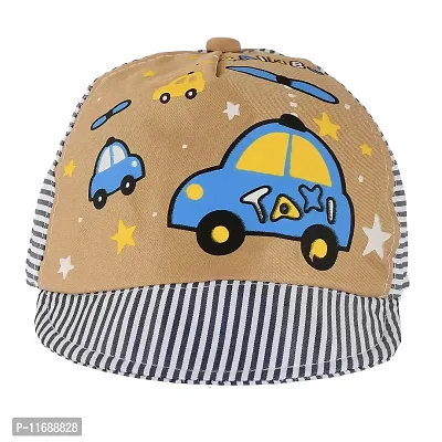 Soku Shopee Kids Unisex Baby Boys and Girls Cap (3-9 Months)