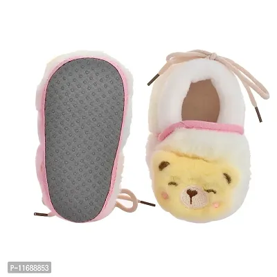 Soku Shopee kids baby boy girl panda woolen winter warm booties/socks/shoes/prewalkers/newborn (0-12 months) (Set of 2 pairs)-thumb4