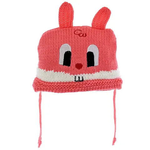 Soku Shopee Kids Baby Soft Beanie Knitted Fancy Fashion Woolen caps and hat for Baby boy and Baby Girl (1-3 Years)