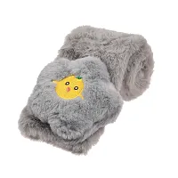Soku Shopee kids unisexstar muffler scarf neckerchief wraparound for baby boy and baby girl soft fur fleece (2-10 years)-thumb1