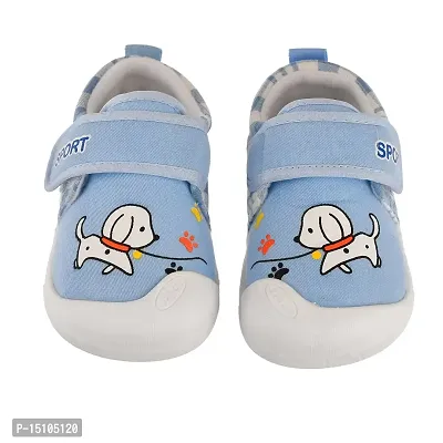 Soku Shopee Unisex Kids Casual Boots Shoess for Infant Baby boy and Girl (3-6 Months) Blue-thumb3