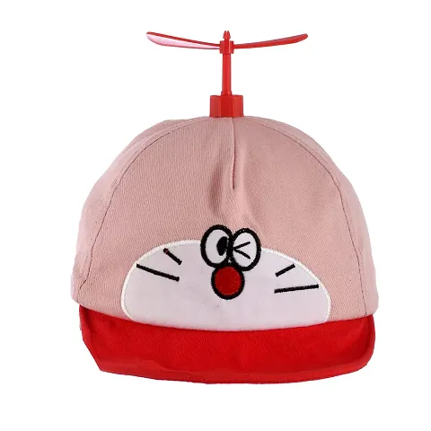 Soku Shopee Kids Unisex Baby boy and Girl Doraemon Cap (6-12 Months)