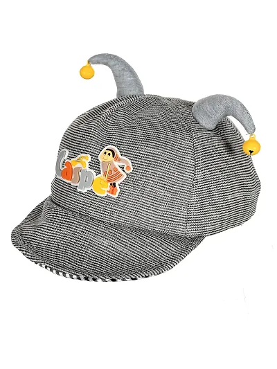 Soku Shopee Kids Baby Soft Unisex Rattle Sound Picnic Cap for Boys and Girls Best for Photo Prop (2-4 Years)