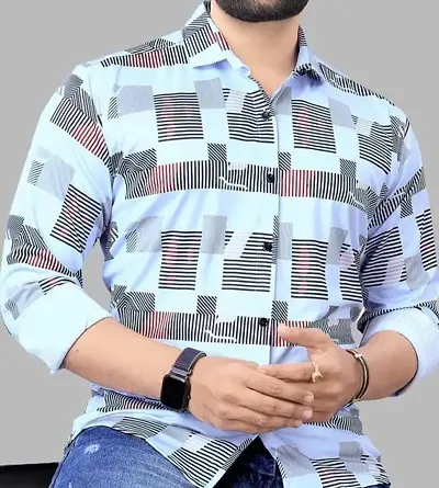 New Launched Cotton Blend Long Sleeves Casual Shirt 