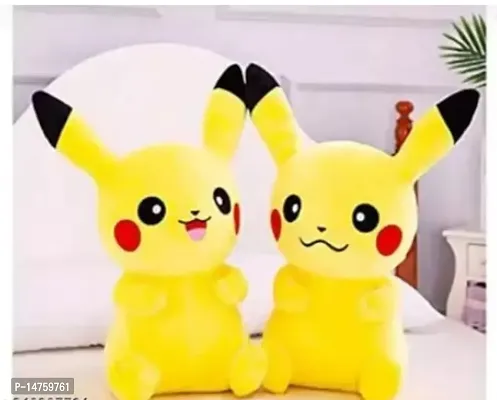 Pikachu Soft Toy For Baby And Kids (Pack Of 2)-thumb0