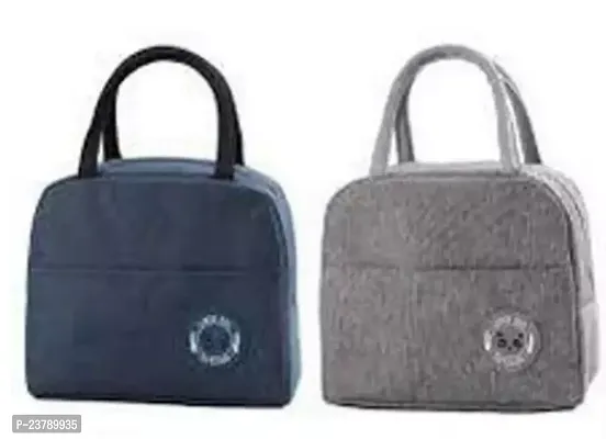 Unisex Insulated Lunch Bag Pack Of 2