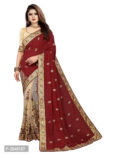 Maroon Saree | Roop Sari – Roop Sari Palace