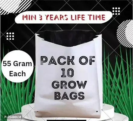 Quality Grow Bags For Home Gardening Pack Of 10 Pieces-thumb0
