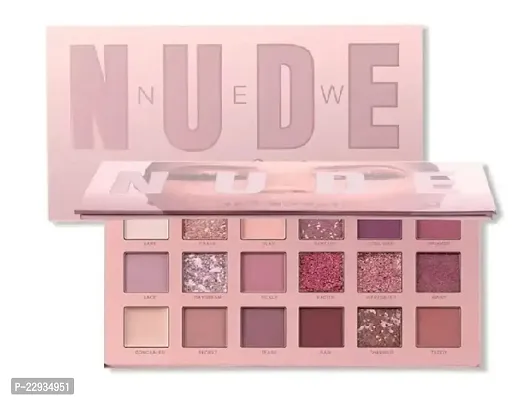 Nude Edition Eyeshadow 18 Color Palette, Shimmer And Matte Shades For Eye Makeup