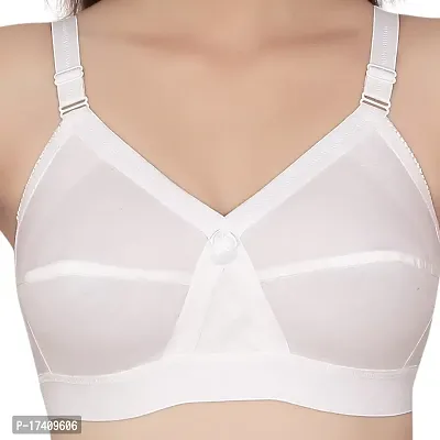 Lemixa Cotton Non Padded Full Coverage D Cup Women Bra-thumb2