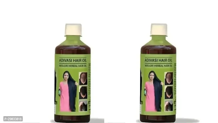 Adivasi Herbal Premium Hair Oil for Women and Men for Hair Long - Dandruff Control - Hair Loss Control - Long Hair - Hair Regrowth Hair Oil (100 ml) PACK OF 2-thumb0