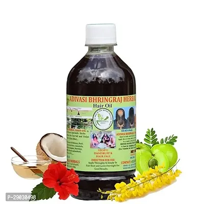 Natural Hair Care Bhringraj Herbal Hair Oil 100ml-thumb0