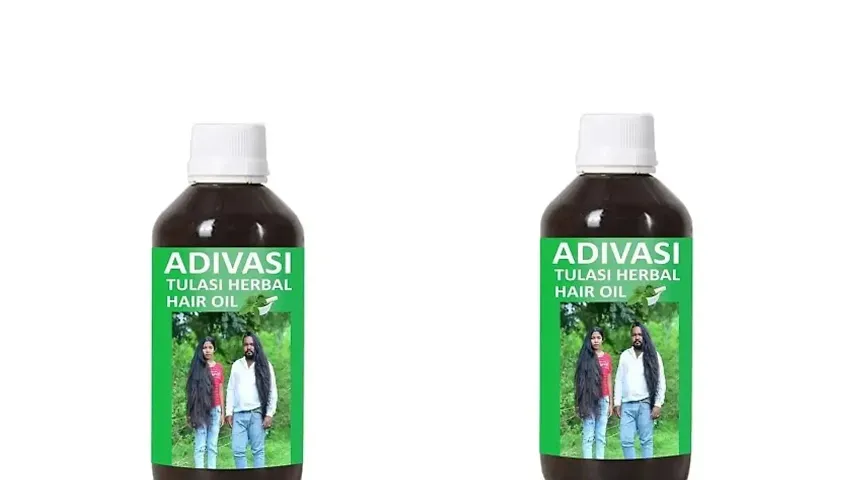 Adivasi Herbal Premium Hair Oil for Women and Men for Hair Long - Dandruff Control - Hair Loss Control - Long Hair - Hair Regrowth Hair Oil (100 ml) PACK OF 2