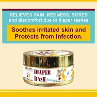 Zenvista Diaper Rash Cream provide relief from rashes/help to moisturize baby smooth skin/With Chamomilla and Jojoba All Organic Ingredients - 25gm-thumb3