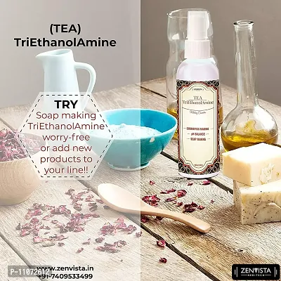 TEA Triethanolamine PH Balancer Ph Adjuster in Soap Making Cosmetics Making Personal Care Products- (100ml)-thumb3