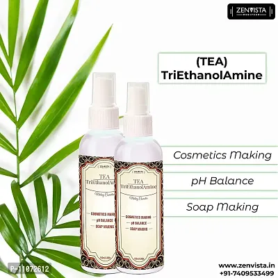 TEA Triethanolamine PH Balancer Ph Adjuster in Soap Making Cosmetics Making Personal Care Products- (100ml)-thumb4