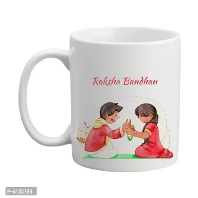 Raksha Bandhan Gift, Best Brother Gift, Coffee Cup for Brother, Rakhi gift, Gifts for Brother , Father Sister Brother Mother Boss Girlfriend Friend Boys , Gifts for Coffee Ceramic  (350 ml)-thumb0
