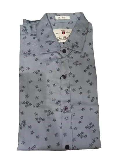 EVERMADE Sold Men and Boys Summer fullSLEEVES Cotton Collared Shirt Size =XL Fabric =Cotton Colours= Grey Hurry ONLY 1 Left in Stock 100% Cotton PRTYWEAR, School, Office, College