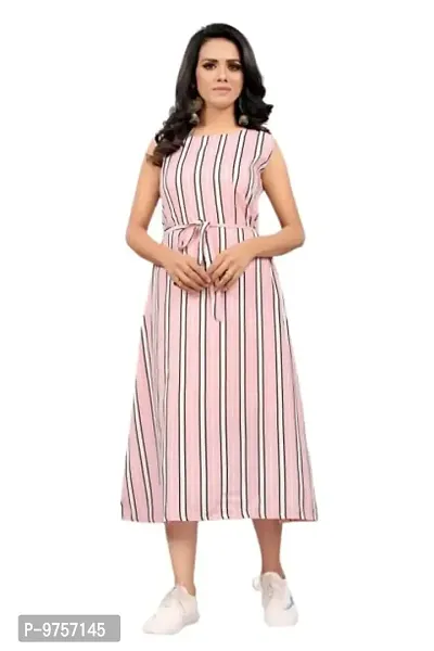 SV Enterprise Women's Poly Crepe Dresses Assorted_Large_SVSHIV_437_L-thumb0