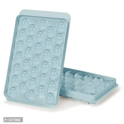 Plastic Ice Cube Trays Pack Of 1 (Multicolor)-thumb0