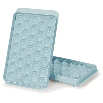 Plastic Ice Cube Trays Pack Of 1 (Multicolor)