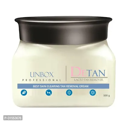 Unbox De-Tan Tan Removal Cream with Kojic, Arbutin  Milk for Radiant Skin, Dtan Cream, D-Tan Cream