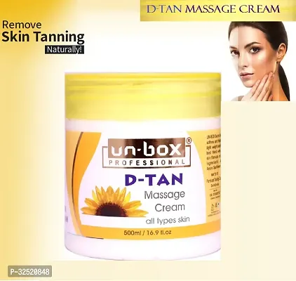 Natural Skin Care D-Tan Massage Cream 500g-thumb0