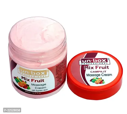 Natural Skin Care Mix Fruit Massage Cream 500 G-thumb2