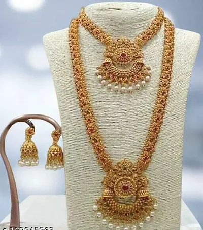 Gold Plated South Temple Jewellery sets