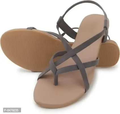 Classy Fashion Flats Sandal For Women-thumb0