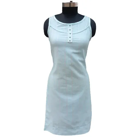 Women Kurti Kurta Sleeves W/S 512 S.line Light (Blue)