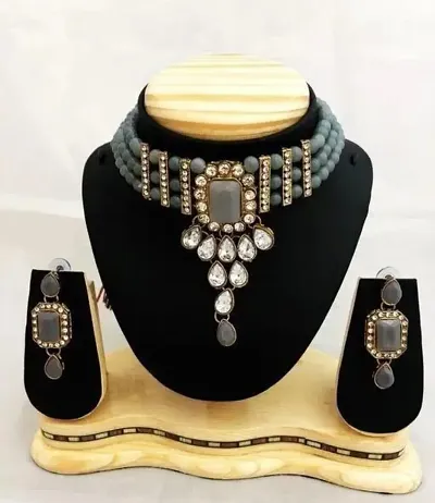 Elegant Alloy Jewellery Set For Women