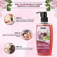 Rausha 2 in 1 Onion Shampoo and Conditioner for Hair Growth and Hair Fall Pack of 1-thumb3