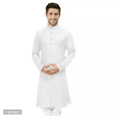 Mens and Boys Cotton Kurta For Daily Wear Bottom Wear Not Available Quality Assured Size 38 40 42 44 pack of 1-thumb0