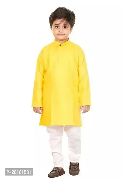 Ethnic Cotton Kurta pajama set for kids Boys wear PACK OF 2-thumb0