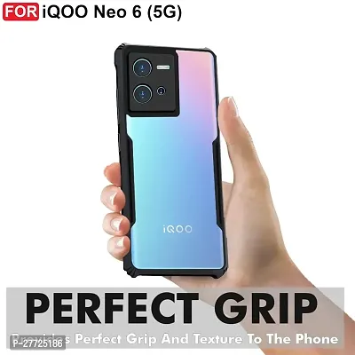 OnexDream Anti-Transparent Protective Cover for iQOO Neo 6 5G: Keep Your Device Shielded Yet Visible-thumb3