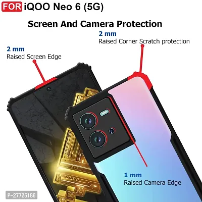 OnexDream Anti-Transparent Protective Cover for iQOO Neo 6 5G: Keep Your Device Shielded Yet Visible-thumb4