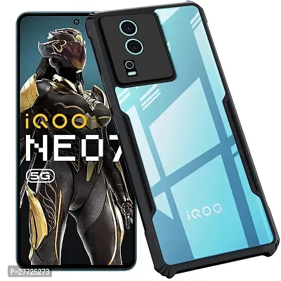 OnexDream Anti-Transparent Protective Cover for iQOO Neo 7 5G: Keep Your Device Shielded Yet Visible-thumb0