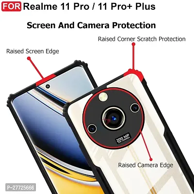 OnexDream Anti-Transparent Protective Cover for Realme 11 Pro Plus: Keep Your Device Shielded Yet Visible-thumb4
