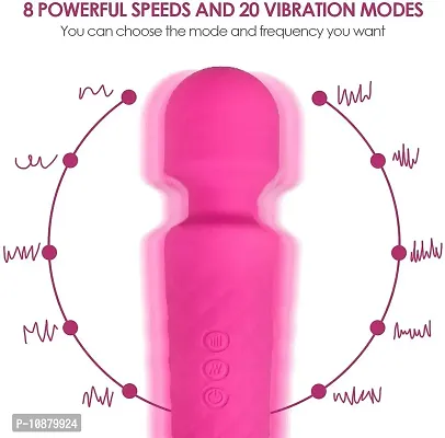 Step-Lite Body Massager for Women Cordless Wand Massager Handheld Portable Waterproof Massager-thumb5