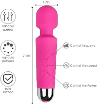 Step-Lite Body Massager for Women Cordless Wand Massager Handheld Portable Waterproof Massager-thumb1