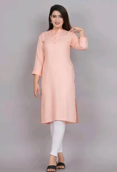 Classy Work Wear Straight Women's Kurtas