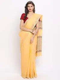 Manvish Drapes Venkatgiri Cotton Saree With Blouse Piece(Pack of 1)-thumb1