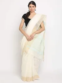 Manvish Drapes Chetinad Cotton Saree With Blouse Piece(Pack of 1)-thumb1